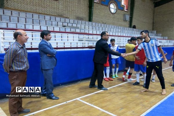 اردوی آمادگی تیم فوتسال ناحیه یک اهواز جهت حضور در مسابقات کشوری