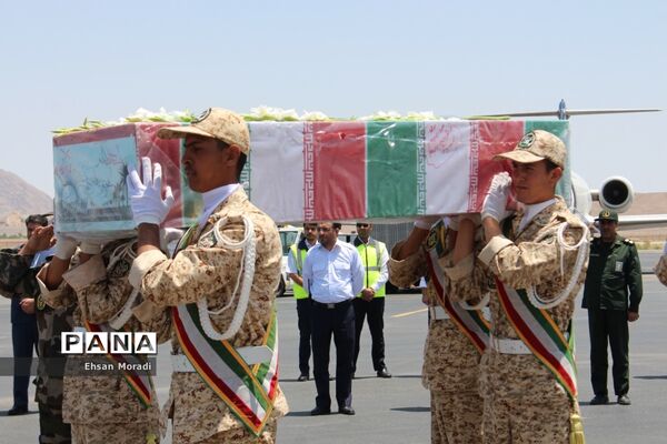 استقبال از شهدای گمنام در بیرجند
