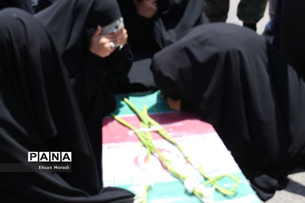 استقبال از شهدای گمنام در بیرجند