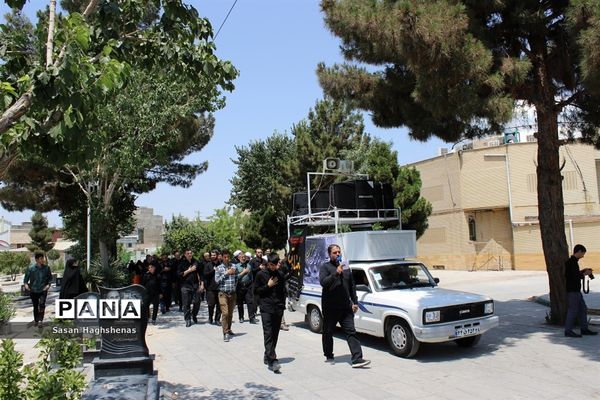 مراسم عزاداری صادق آل محمد(ص) در شهرستان اسلامشهر