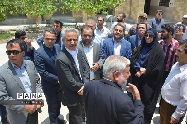 بازدید معاون وزیر و رئیس سازمان نوسازی ،توسعه و تجهیز مدارس کشور از استان بوشهر