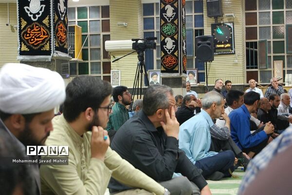 مراسم شب شهادت امام صادق(ع) در مسجد جامع شهرقدس