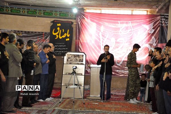 مراسم عزاداری سالروز شهادت رئیس مکتب شیعه امام صادق (ع) درشهرستان  خوسف
