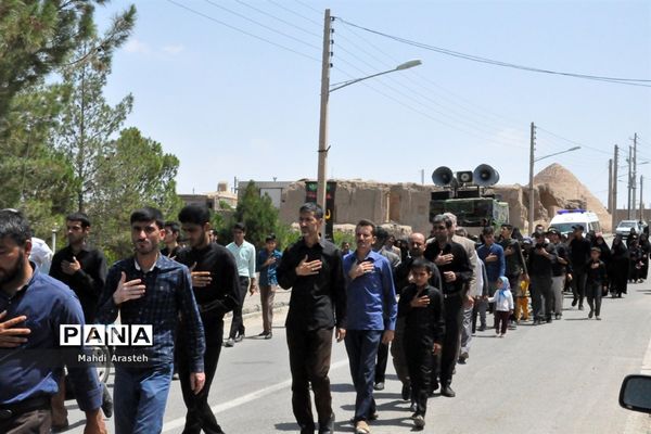 مراسم عزاداری سالروز شهادت رئیس مکتب شیعه امام صادق (ع) درشهرستان  خوسف