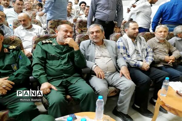 بزرگداشت سرداران و شهدای حماسه مقاومت مجنون در برازجان
