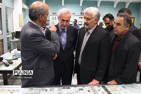 بازدید استاندار از مرکز دیسپاچینگ و توزیع برق