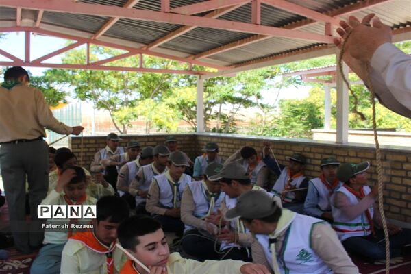 برگزاری پیش اردوی ملی دانش‌آموزان پیشتاز پسر استان زنجان