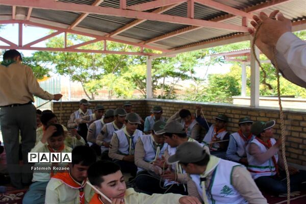 برگزاری پیش اردوی ملی دانش‌آموزان پیشتاز پسر استان زنجان