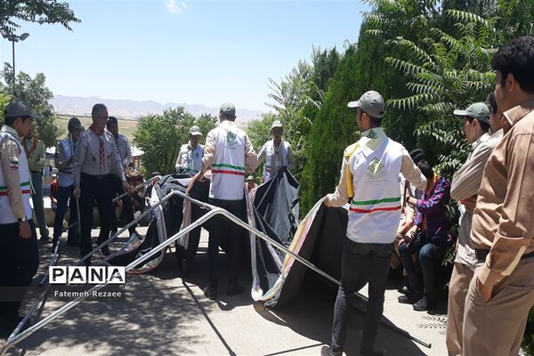 برگزاری پیش اردوی ملی دانش‌آموزان پیشتاز پسر استان زنجان