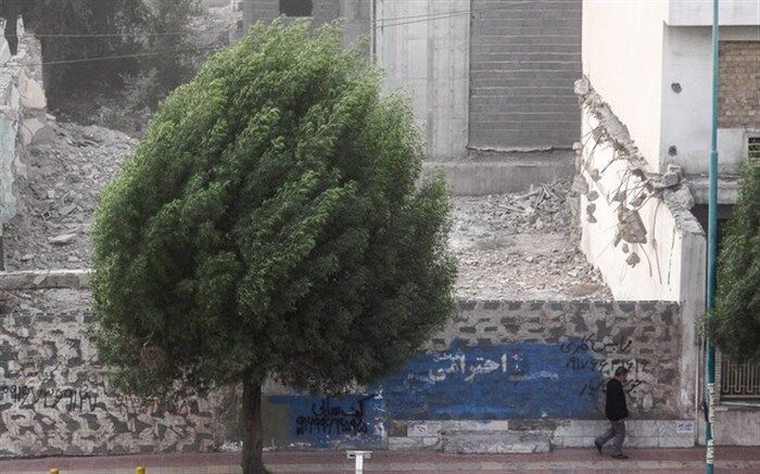 وزش باد شدید در تهران و ۶ استان دیگر کشور
