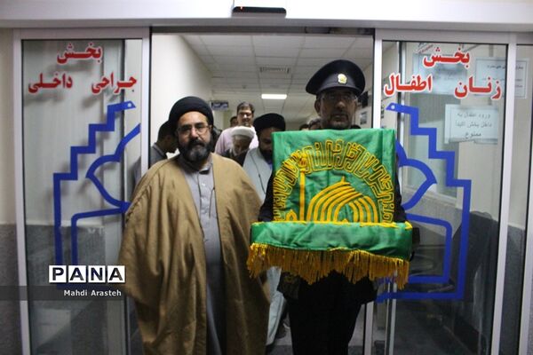 بدرقه کاروان زیرسایه خورشید از شهرستان درمیان