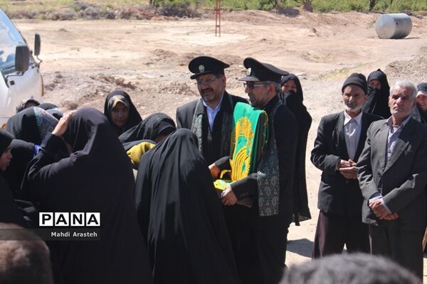 کاروان زیرسایه خورشیددر هنگ مرزی و مناطق سیل زده شهرستان درمیان خراسان جنوبی