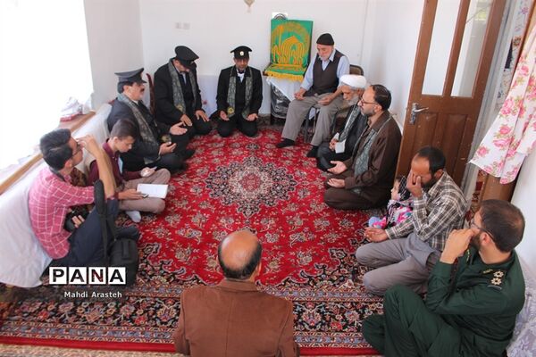 کاروان زیرسایه خورشیددر هنگ مرزی و مناطق سیل زده شهرستان درمیان خراسان جنوبی
