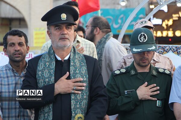 استقبال از خادمان آستان قدس رضوی  در یزد