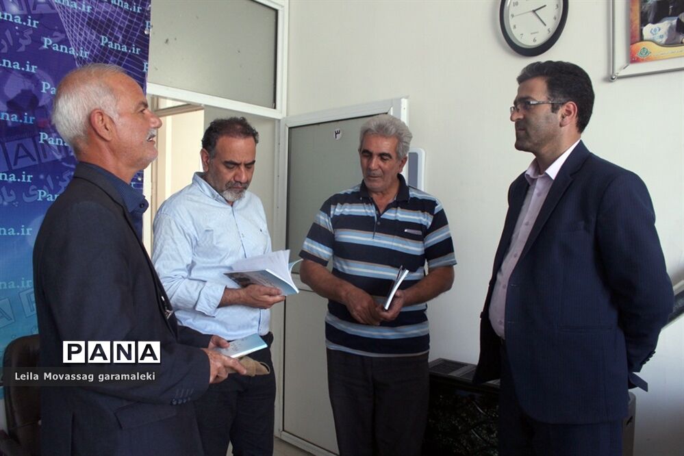 حضور مدیر سازمان دانش‌آموزی استان خوزستان در سازمان آذربایجان شرقی