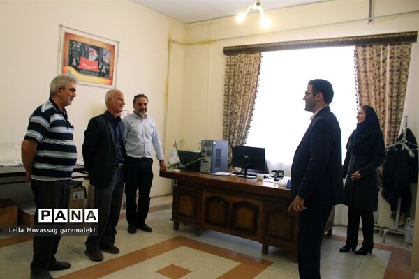 حضور مدیر سازمان دانش‌آموزی استان خوزستان در سازمان آذربایجان شرقی