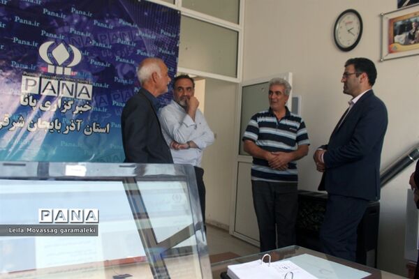 حضور مدیر سازمان دانش‌آموزی استان خوزستان در سازمان آذربایجان شرقی