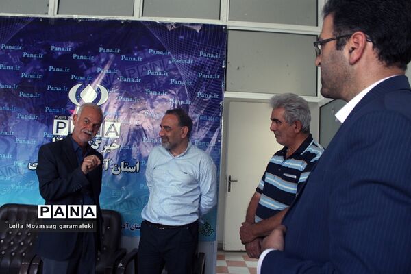 حضور مدیر سازمان دانش‌آموزی استان خوزستان در سازمان آذربایجان شرقی