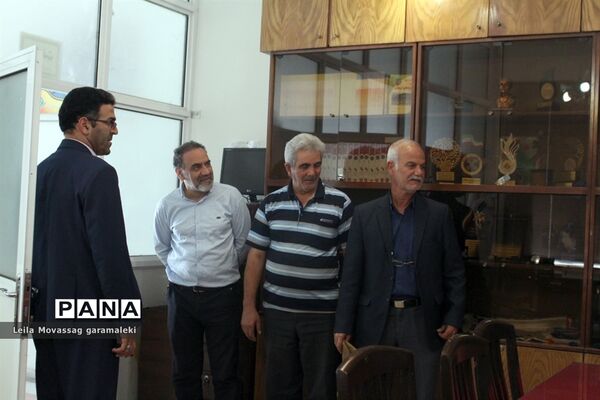 حضور مدیر سازمان دانش‌آموزی استان خوزستان در سازمان آذربایجان شرقی