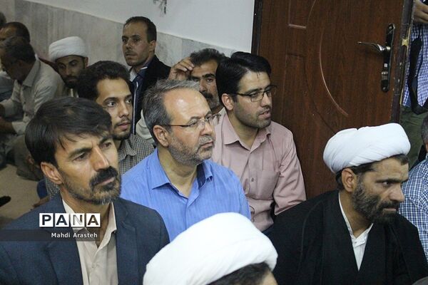 دیدار نماینده ولی فقیه و امام جمعه شهرستان بیرجند با کاروان حرم بارگاه رضوی