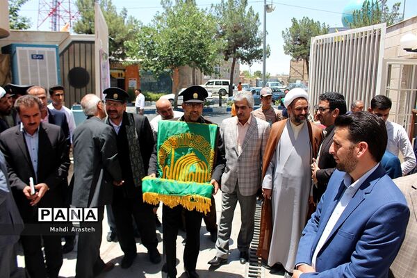 حضور کاروان رضوی در دفتر ثبت اسناد رسمی خراسان جنوبی