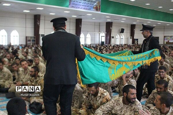 حضور کاروان زیرسایه خورشید حرم بارگاه رضوی در پادگان 04 امام رضا (ع) ارتش بیرجند