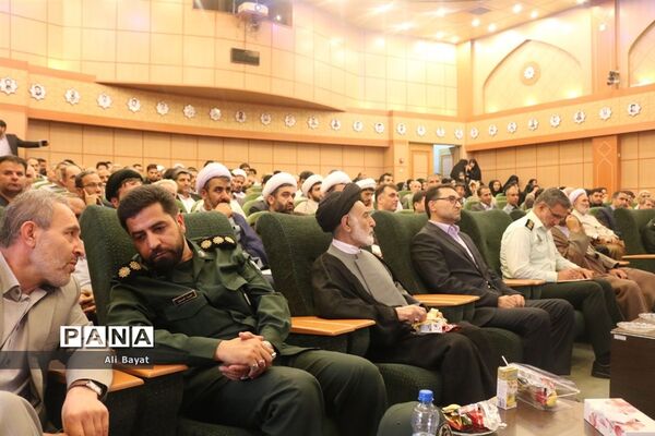 آیین تکریم و معارفه مدیرکل اوقاف و امور خیریه استان همدان
