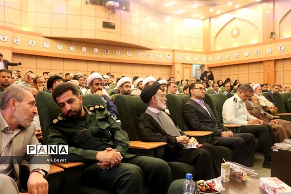 آیین تکریم و معارفه مدیرکل اوقاف و امور خیریه استان همدان