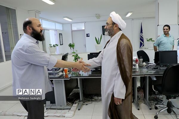 بازدید رئیس سازمان پژوهش و برنامه ریزی آموزشی آموزش و پرورش از خبرگزاری پانا