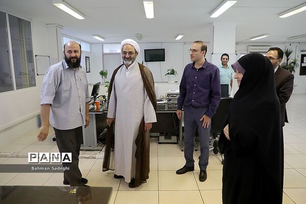 بازدید رئیس سازمان پژوهش و برنامه ریزی آموزشی آموزش و پرورش از خبرگزاری پانا