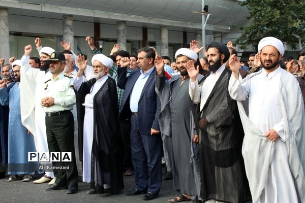 راهپیمایی هفته عفاف و حجاب در قائمشهر