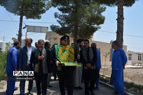 حضور دومین گروه کاروان خدام رضوی در شهرستان فردوس استان خراسان جنوبی
