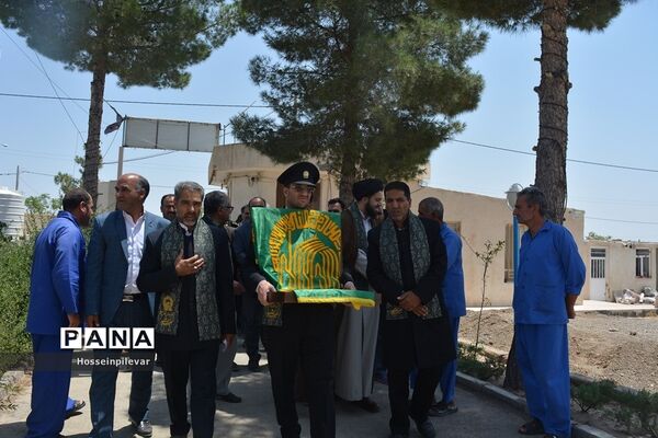 حضور دومین گروه کاروان خدام رضوی در شهرستان فردوس استان خراسان جنوبی