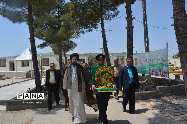 حضور دومین گروه کاروان خدام رضوی در شهرستان فردوس استان خراسان جنوبی