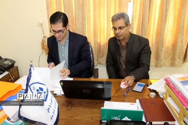 بازدید  کارشناسان اداره کل آموزش و پرورش  و سازمان دانش آموزی استان بوشهراز پایگاه های اوقات فراغت تابستانی دانش آموزان  منطقه سعدآباد