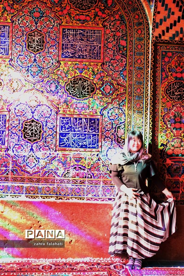 حضور گردشگران خارجی در اماکن گردشگری شیراز