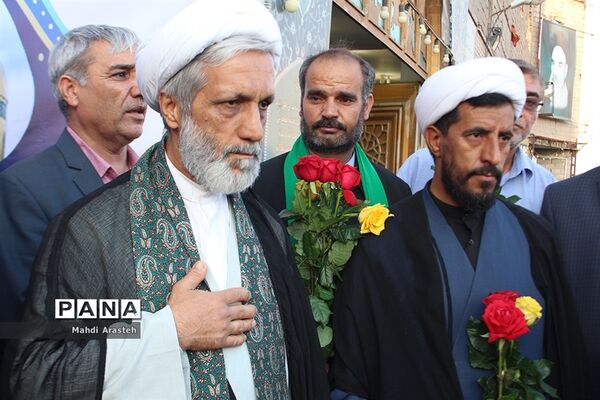 موعدعاشقان امام هشتم واستقبال باشکوه مردم در ششمین روز از دهه کرامت