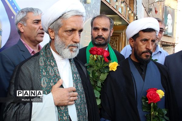 موعدعاشقان امام هشتم واستقبال باشکوه مردم در ششمین روز از دهه کرامت