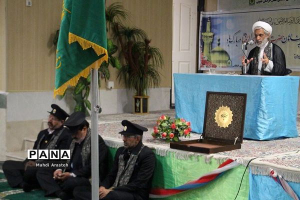 موعدعاشقان امام هشتم واستقبال باشکوه مردم در ششمین روز از دهه کرامت