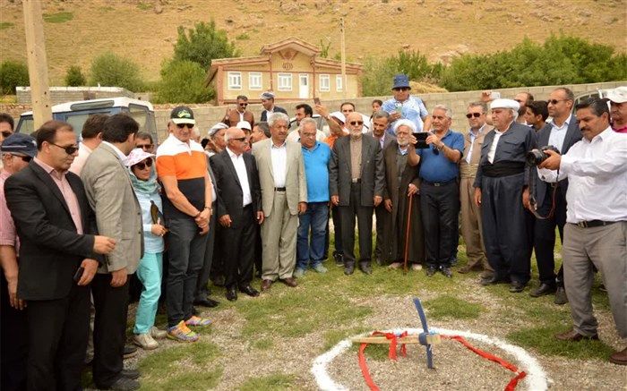 مدرسه ۳ کلاسه روستای حلج کلنگ زنی شد