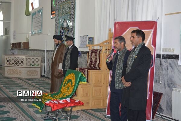 حضور دومین گروه کاروان خدام رضوی در شهرستان سرایان استان خراسان جنوبی