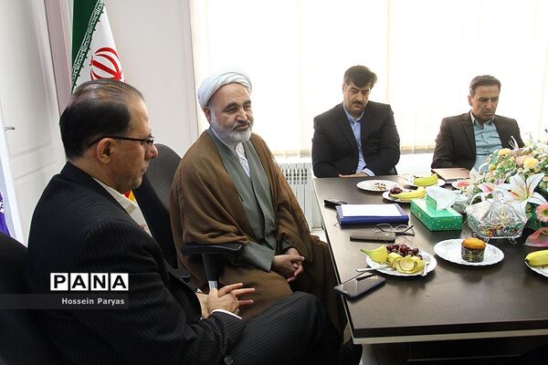 حضور معاون حقوقی و امور مجلس آموزش و پرورش در خبرگزاری پانا