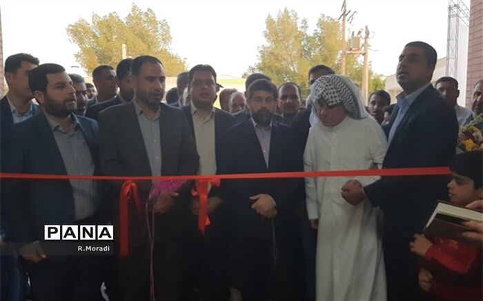 مدرسه ۶ کلاسه ناحیه ۲ اهواز افتتاح شد