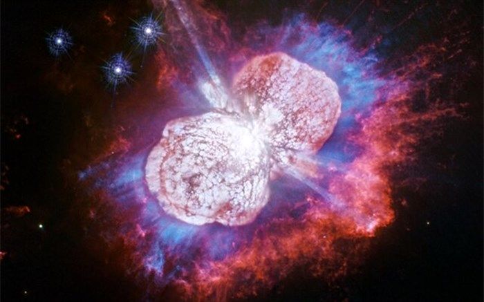 آتش‌بازی کهکشانی در سالروز استقلال آمریکا + تصویر