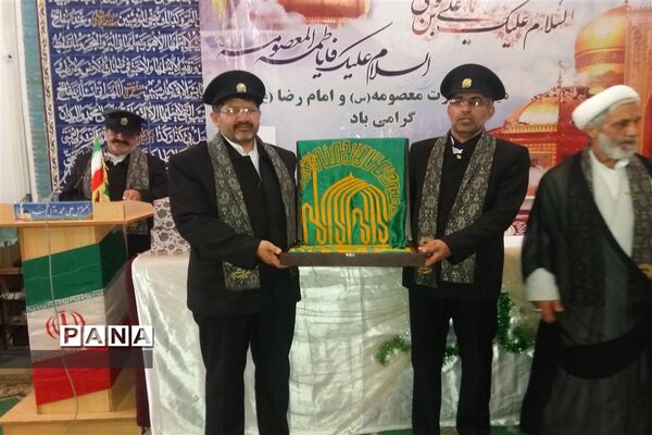 حضور کاروان خدام رضوی در شهرستان قاین