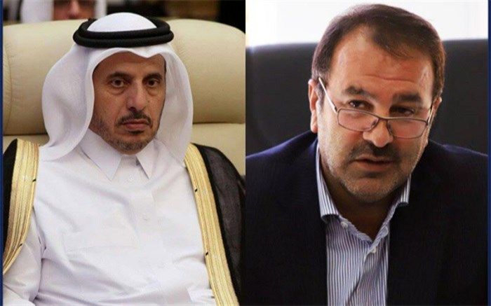 دیدار استاندار فارس با نخست وزیر قطر/تشکیل کمیته توسعه روابط قطر و فارس