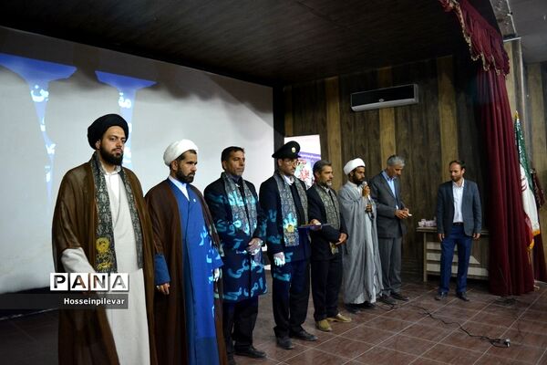 جشن دهه کرامت و حضور دومین گروه کاروان خدام رضوی در شهرستان سرایان استان خراسان جنوبی