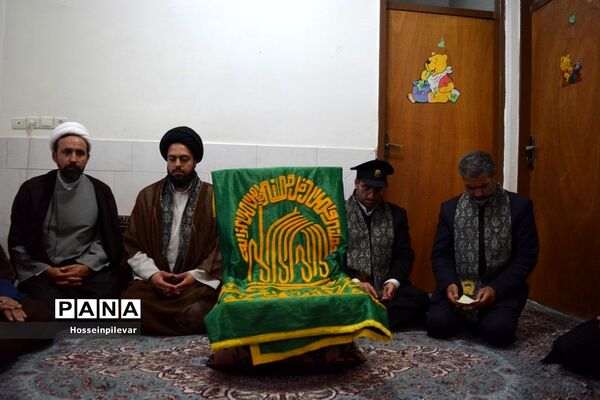 جشن دهه کرامت و حضور دومین گروه کاروان خدام رضوی در شهرستان سرایان استان خراسان جنوبی