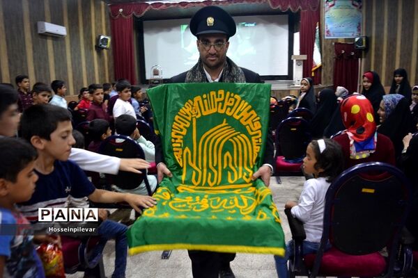 جشن دهه کرامت و حضور دومین گروه کاروان خدام رضوی در شهرستان سرایان استان خراسان جنوبی