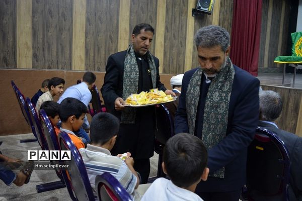 جشن دهه کرامت و حضور دومین گروه کاروان خدام رضوی در شهرستان سرایان استان خراسان جنوبی